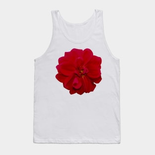 red flower Tank Top